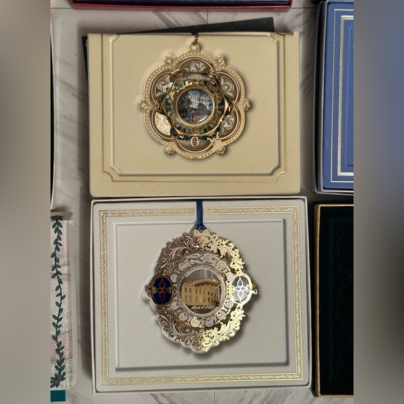 Lot of 13 United States Presidential Christmas Ornaments - Picture 7 of 9